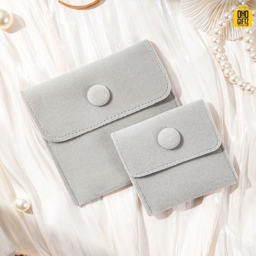 กระเป๋าผ้าสักกะหลาดเก็บเครื่องประดับ สกรีนโลโก้ ทำเป็นของพรีเมี่ยม ของชำร่วยได้