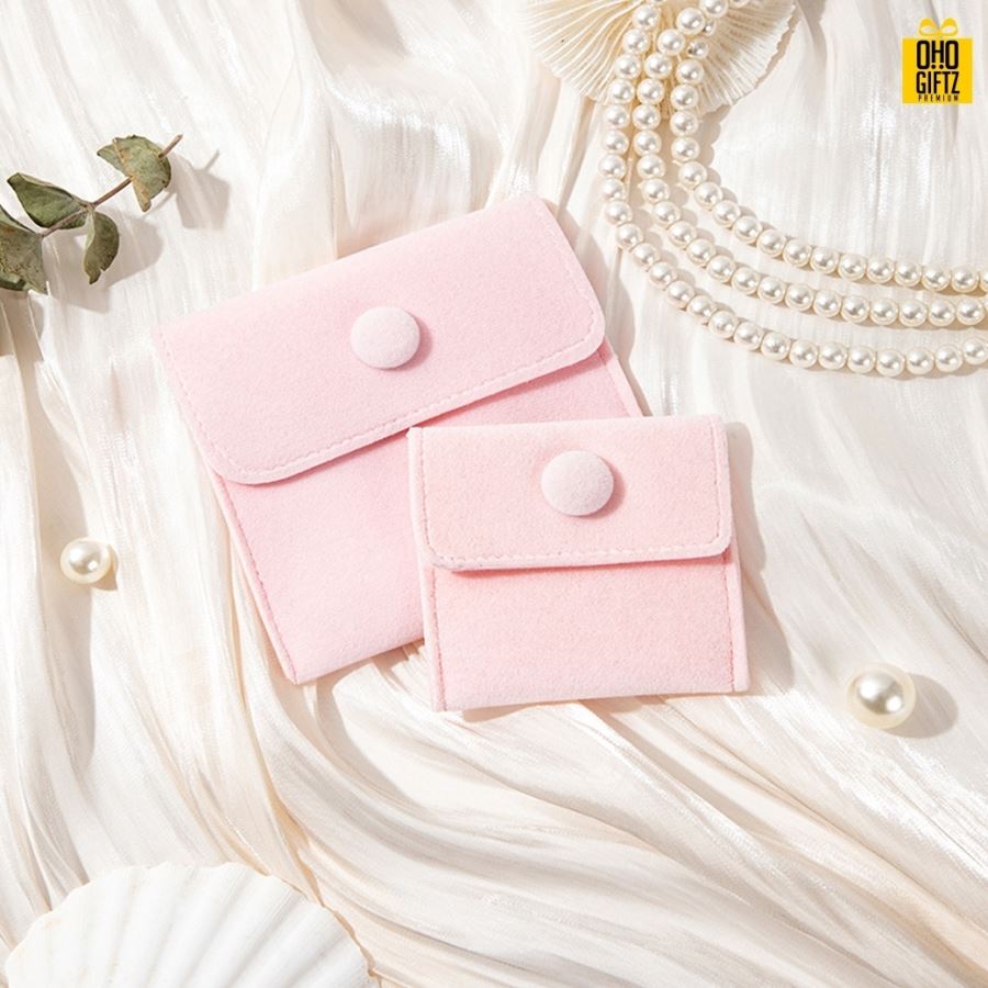 กระเป๋าผ้าสักกะหลาดเก็บเครื่องประดับ สกรีนโลโก้ ทำเป็นของพรีเมี่ยม ของชำร่วยได้