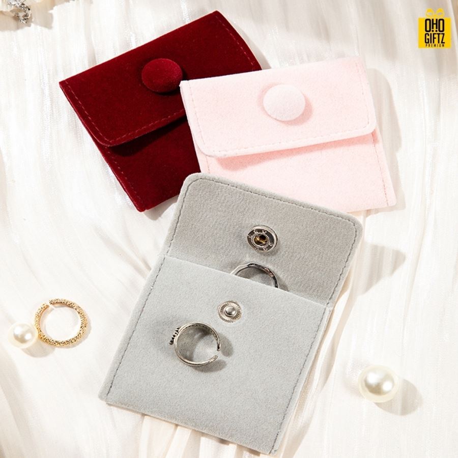 กระเป๋าผ้าสักกะหลาดเก็บเครื่องประดับ สกรีนโลโก้ ทำเป็นของพรีเมี่ยม ของชำร่วยได้