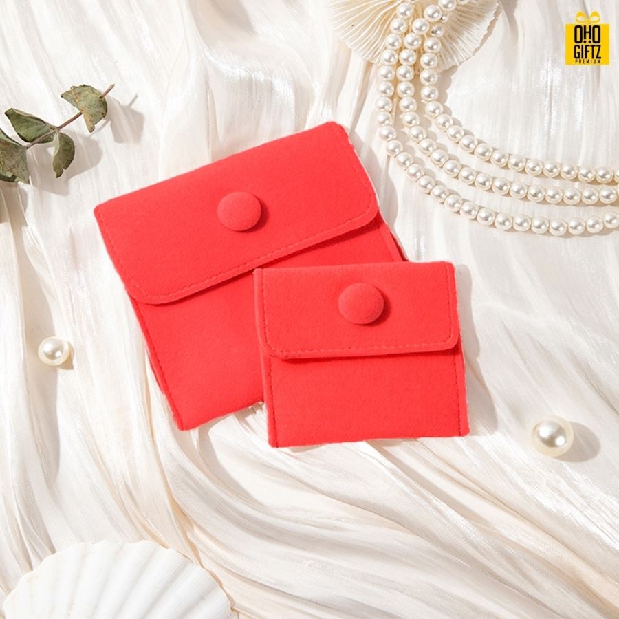 กระเป๋าผ้าสักกะหลาดเก็บเครื่องประดับ สกรีนโลโก้ ทำเป็นของพรีเมี่ยม ของชำร่วยได้