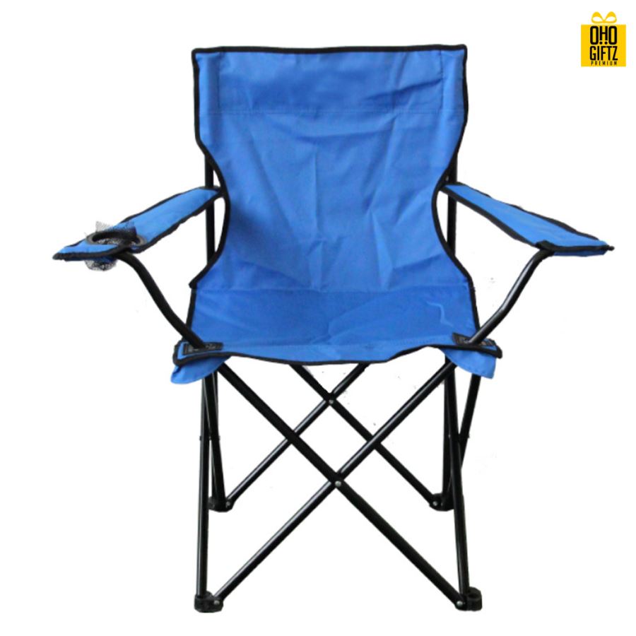 เก้าอี้แคมป์ปิ้งพับเก็บได้ สกรีนชื่อ สกรีนโลโก้ ทำเป็นของพรีเมี่ยมได้