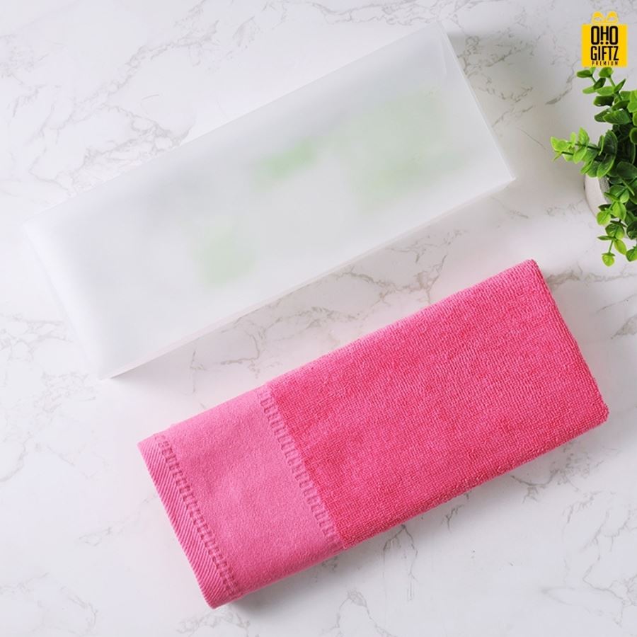 ผ้าขนหนูออกกำลังกาย ปักชื่อ, ติดลาเบล ทำเป็นของพรีเมี่ยมได้