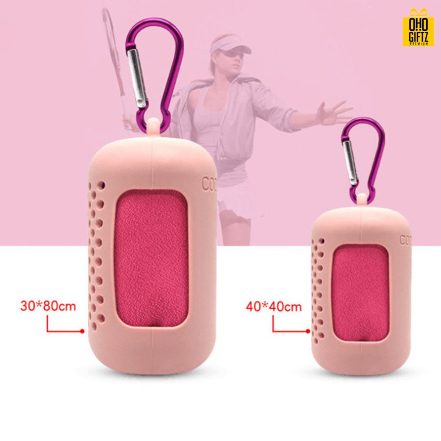 ผ้าขนหนูระบายความร้อน ปักชื่อ, ติดลาเบล ทำเป็นของพรีเมี่ยมได้