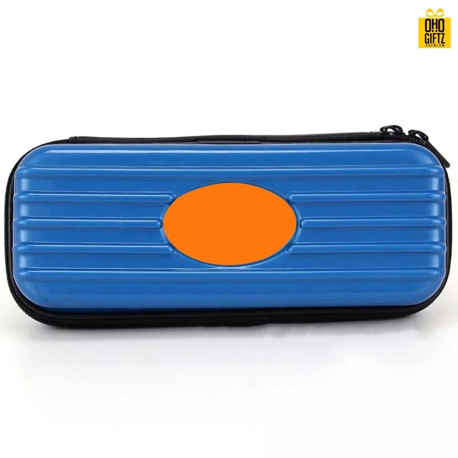 กล่องใส่เครื่องเขียนพลาสติก สกรีนโลโก้ ทำเป็นของพรีเมี่ยม ของชำร่วย