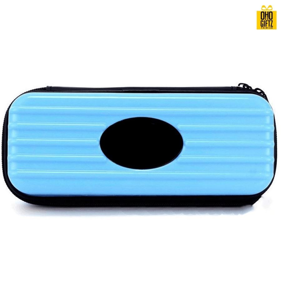 กล่องใส่เครื่องเขียนพลาสติก สกรีนโลโก้ ทำเป็นของพรีเมี่ยม ของชำร่วย