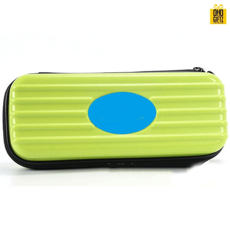 กล่องใส่เครื่องเขียนพลาสติก สกรีนโลโก้ ทำเป็นของพรีเมี่ยม ของชำร่วย