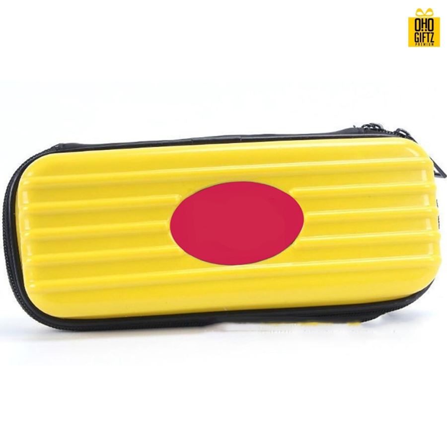 กล่องใส่เครื่องเขียนพลาสติก สกรีนโลโก้ ทำเป็นของพรีเมี่ยม ของชำร่วย