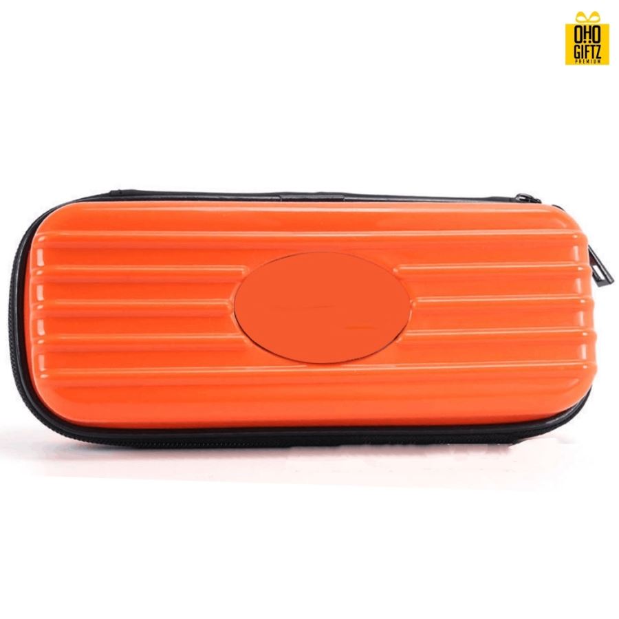 กล่องใส่เครื่องเขียนพลาสติก สกรีนโลโก้ ทำเป็นของพรีเมี่ยม ของชำร่วย