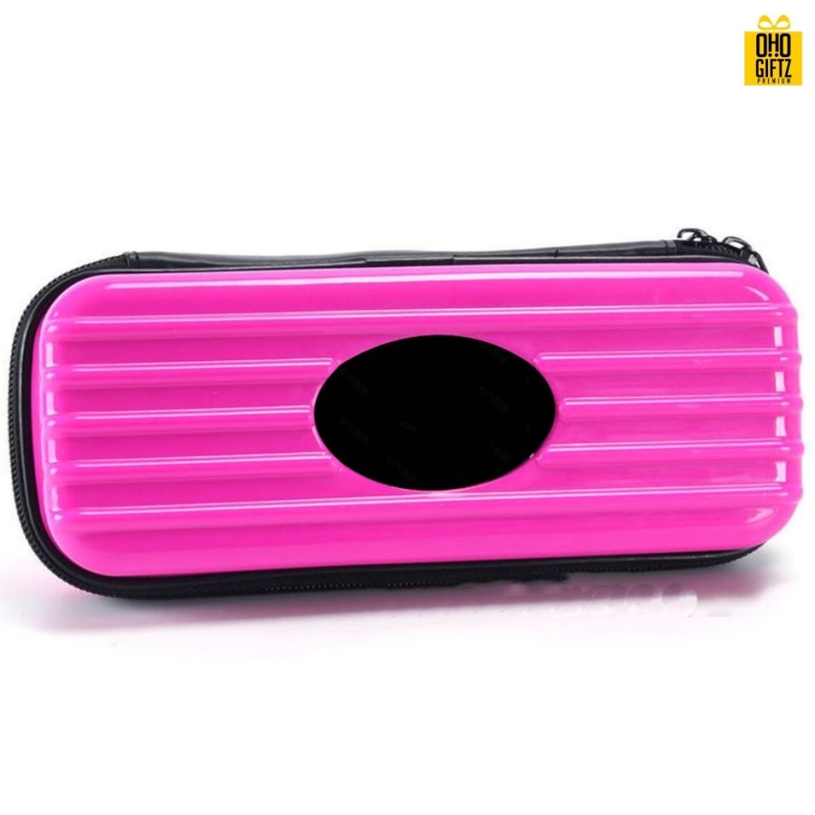 กล่องใส่เครื่องเขียนพลาสติก สกรีนโลโก้ ทำเป็นของพรีเมี่ยม ของชำร่วย