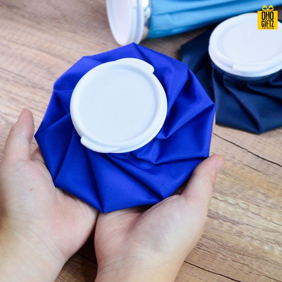 ถุงประคบร้อนเย็น สกรีนโลโก้  ทำเป็นของพรีเมี่ยม