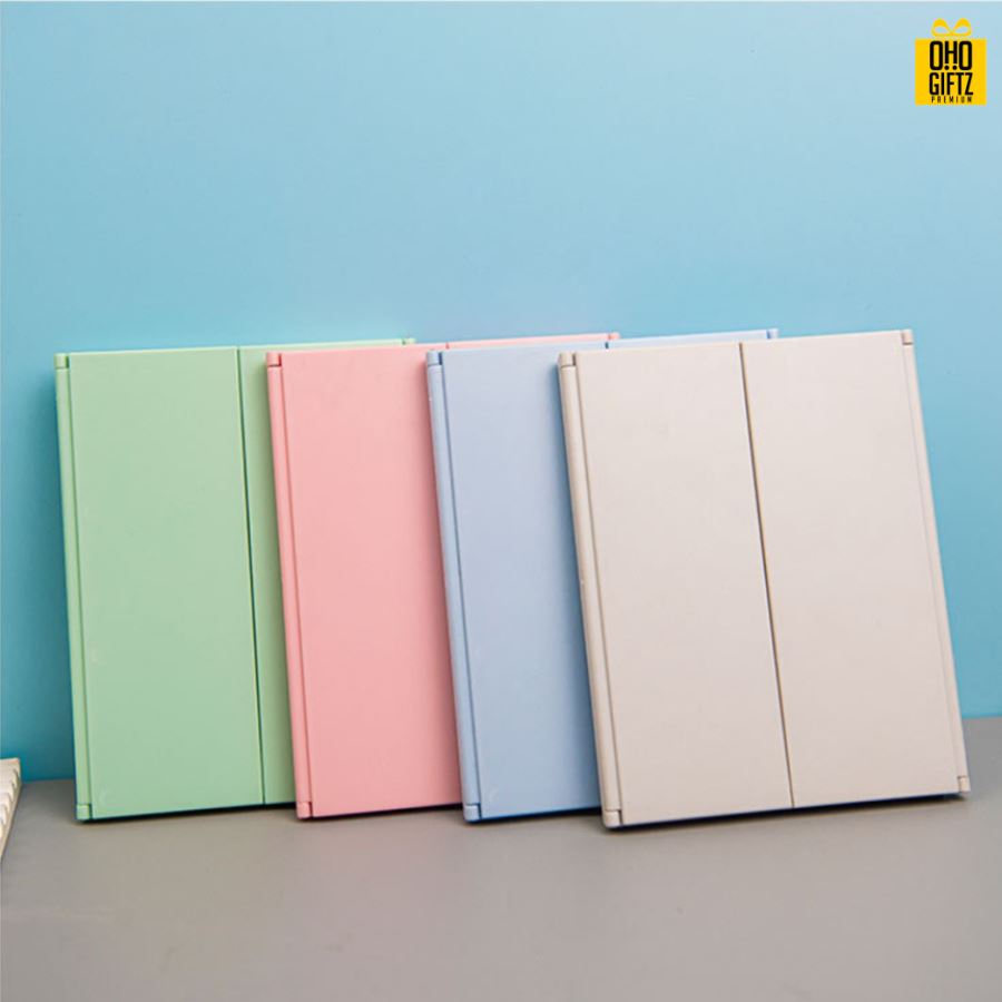 กระจกสามพับ สกรีนชื่อ สกรีนโลโก้  ทำเป็นของพรีเมี่ยมได้