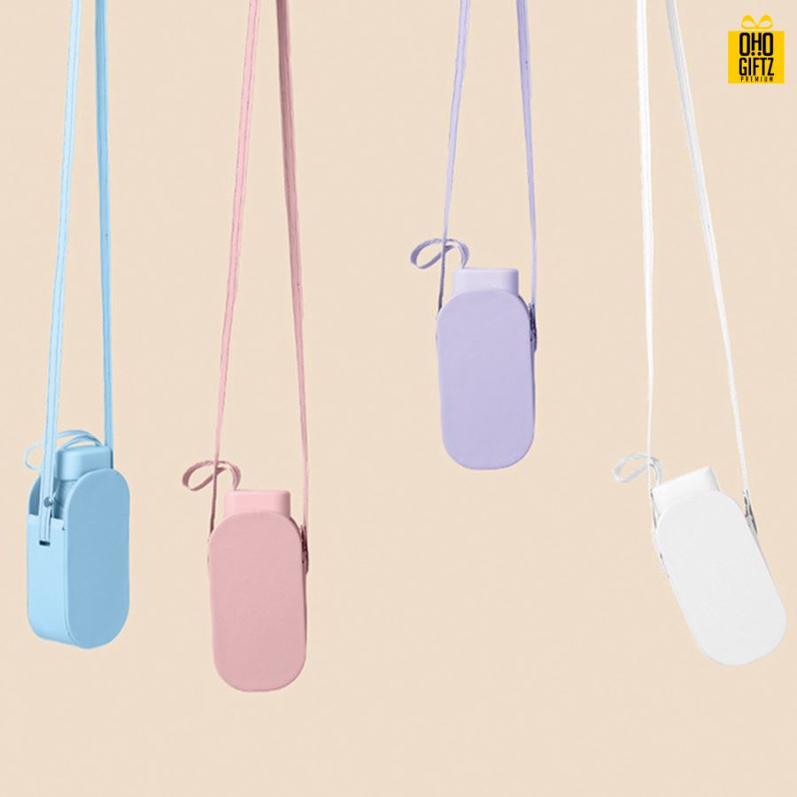 ร่มพับพร้อมกระเป๋า สกรีนโลโก้ ทำเป็นสินค้าพรีเมี่ยม ของชำร่วย