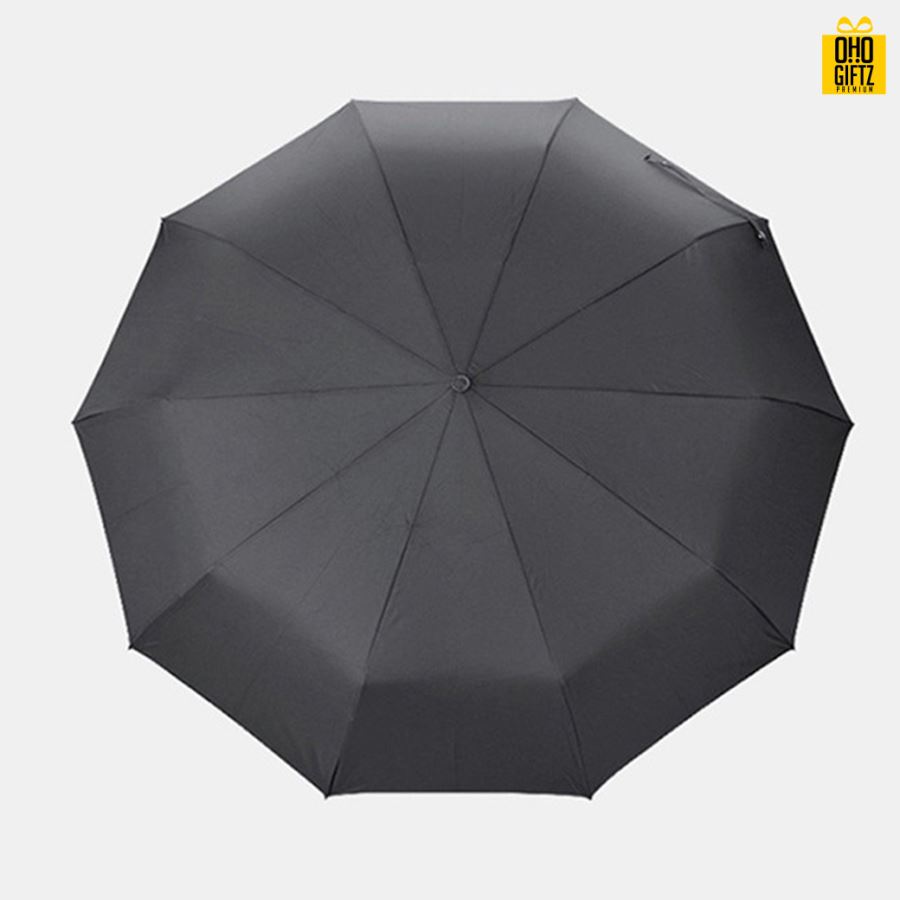 ร่มอัตโนมัติด้ามจับไม้วินเทจ  สกรีนโลโก้ ทำเป็นสินค้าพรีเมี่ยม ของชำร่วย