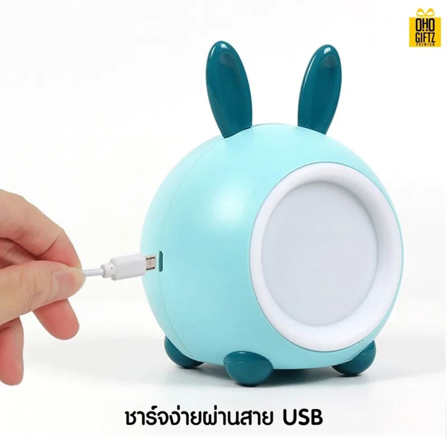 โคมไฟตั้งโต๊ะลายสัตว์น่ารัก  สกรีนโลโก้ ทำเป็นของพรีเมี่ยม ของที่ระลึกได้