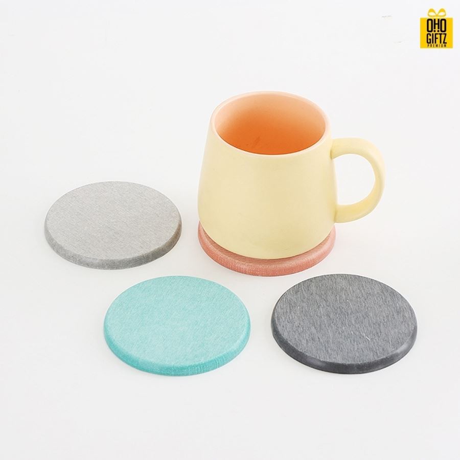 แผ่นหินรองแก้ว สกรีนชื่อ, โลโก้, พิมพ์ภาพได้