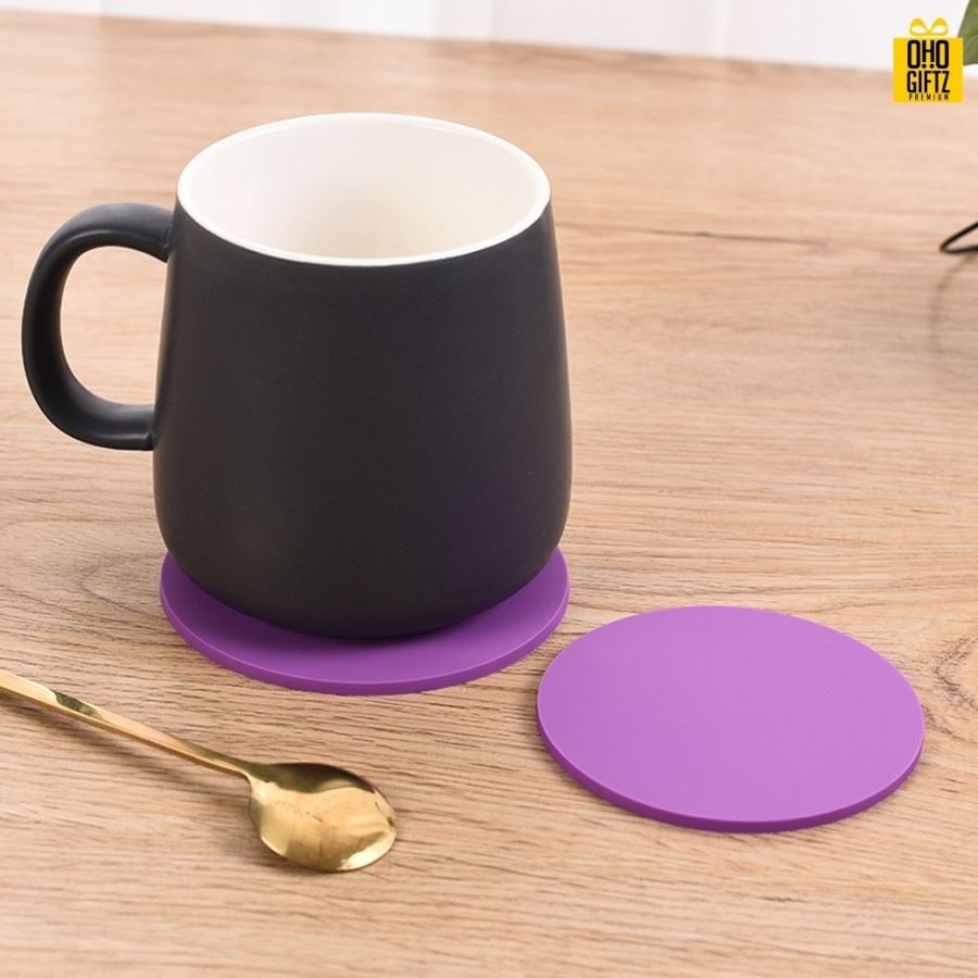 ที่รองแก้วยางกันลื่น สกรีนชื่อ, โลโก้, พิมพ์ภาพได้