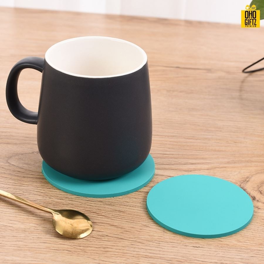 ที่รองแก้วยางกันลื่น สกรีนชื่อ, โลโก้, พิมพ์ภาพได้