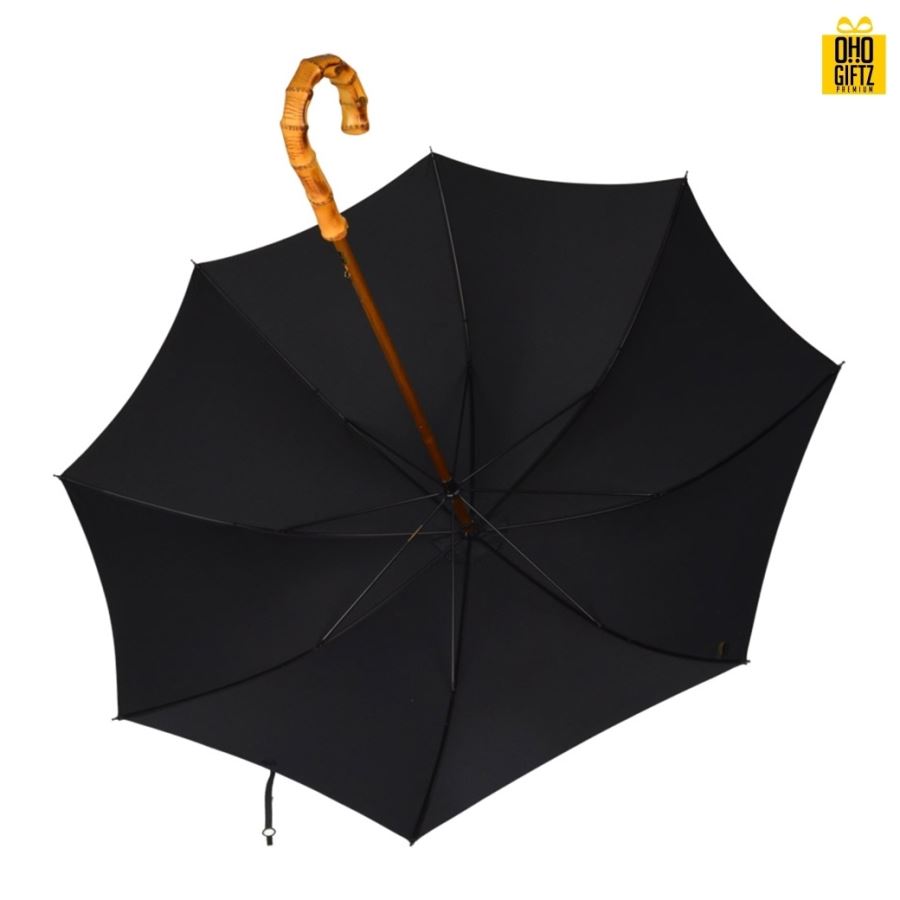 ร่มวินเทจ 8 ก้าน สกรีนโลโก้ ทำเป็นสินค้าพรีเมี่ยม ของชำร่วย