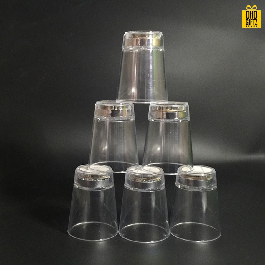 แก้วช็อตมีไฟ LED  สกรีนโลโก้ สกรีนชื่อร้าน ทำเป็นของพรีเมี่ยมได้