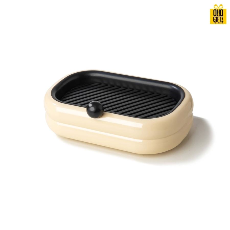 กล่องใส่สบู่ สกรีนโลโก้ ทำเป็นของพรีเมี่ยมได้