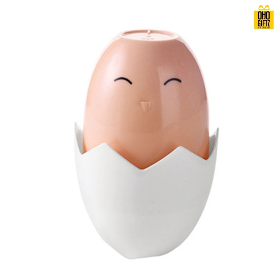 ที่เก็บแปรงสีฟันทรงไข่ สกรีนโลโก้ ทำเป็นของพรีเมี่ยมได้