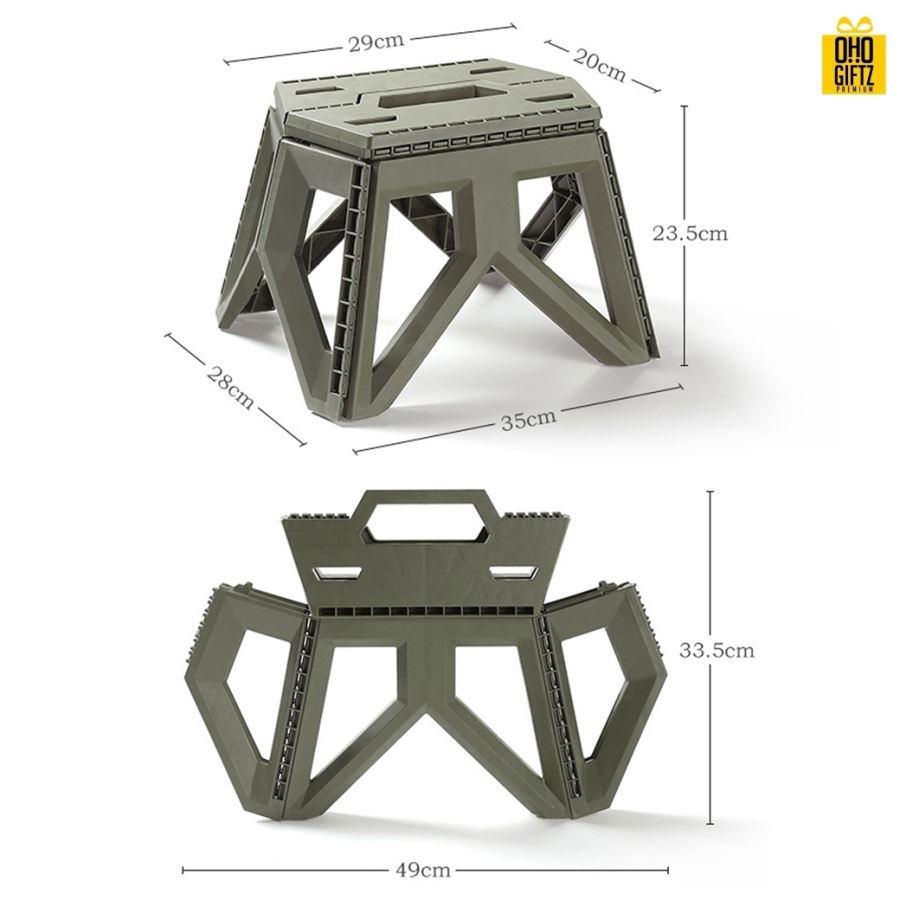 เก้าอี้พับได้แบบพกพา สกรีนชื่อ สกรีนโลโก้ ทำเป็นของพรีเมี่ยมได้