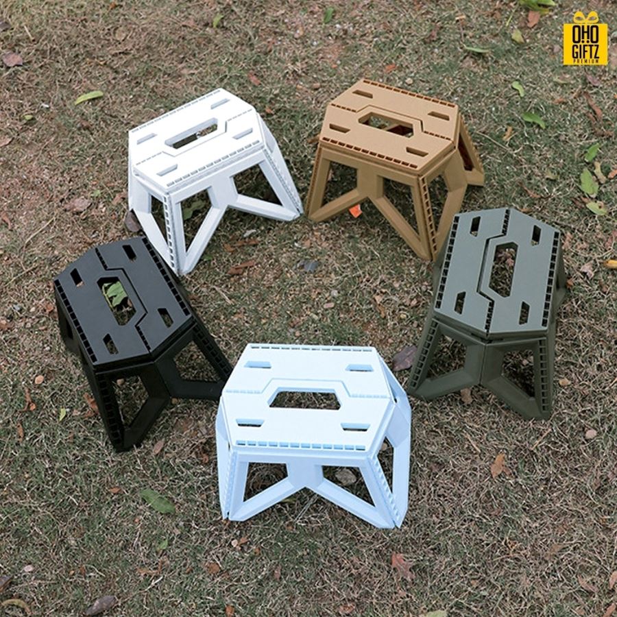 เก้าอี้พับได้แบบพกพา สกรีนชื่อ สกรีนโลโก้ ทำเป็นของพรีเมี่ยมได้