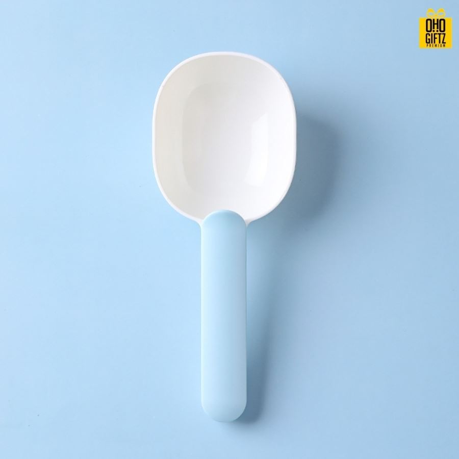 ช้อนตักอาหารสัตว์เลี้ยงพลาสติก สกรีนโลโก้ ทำเป็นของพรีเมี่ยม