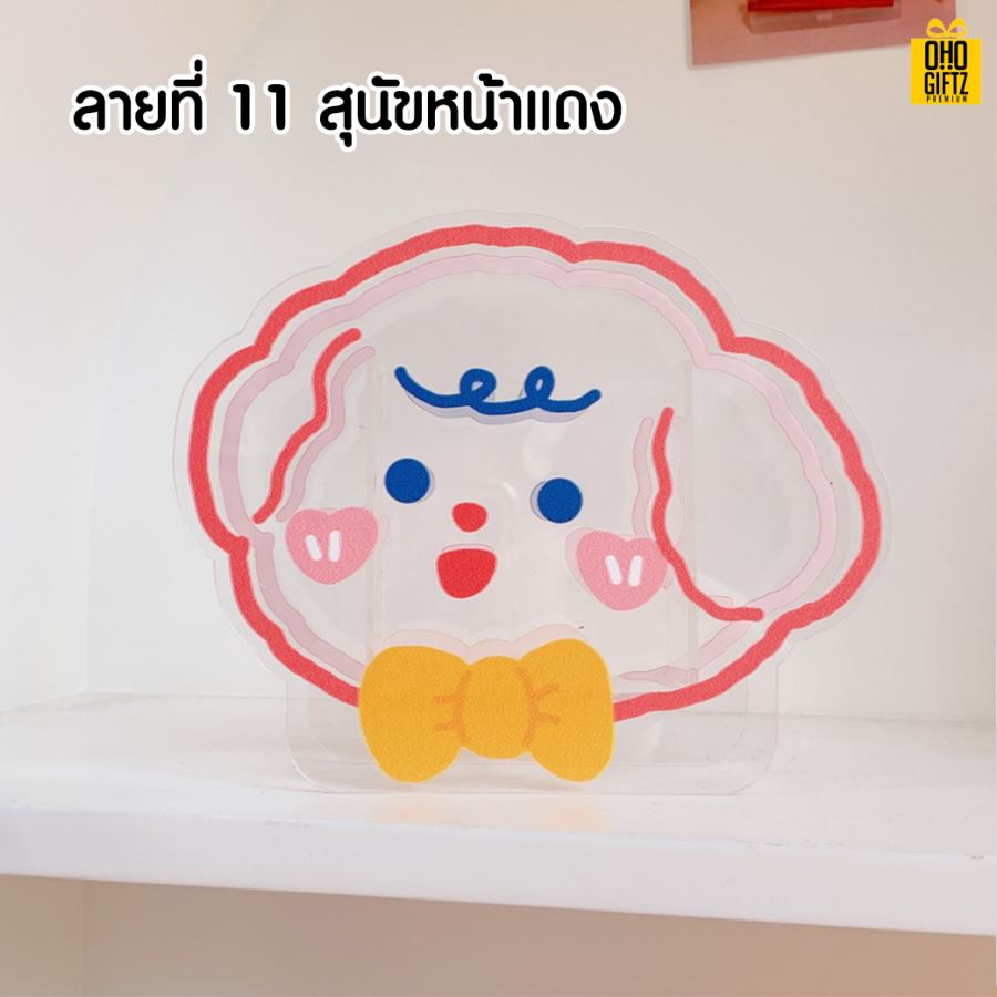 กล่องอะคริลิคลายการ์ตูน สกรีนโลโก้ ทำเป็นของพรีเมี่ยม ของชำร่วย