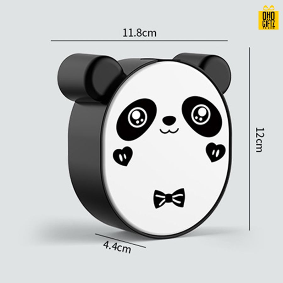 กล่องเก็บสบู่หมีแพนด้า สกรีนโลโก้ ทำเป็นของพรีเมี่ยมได้