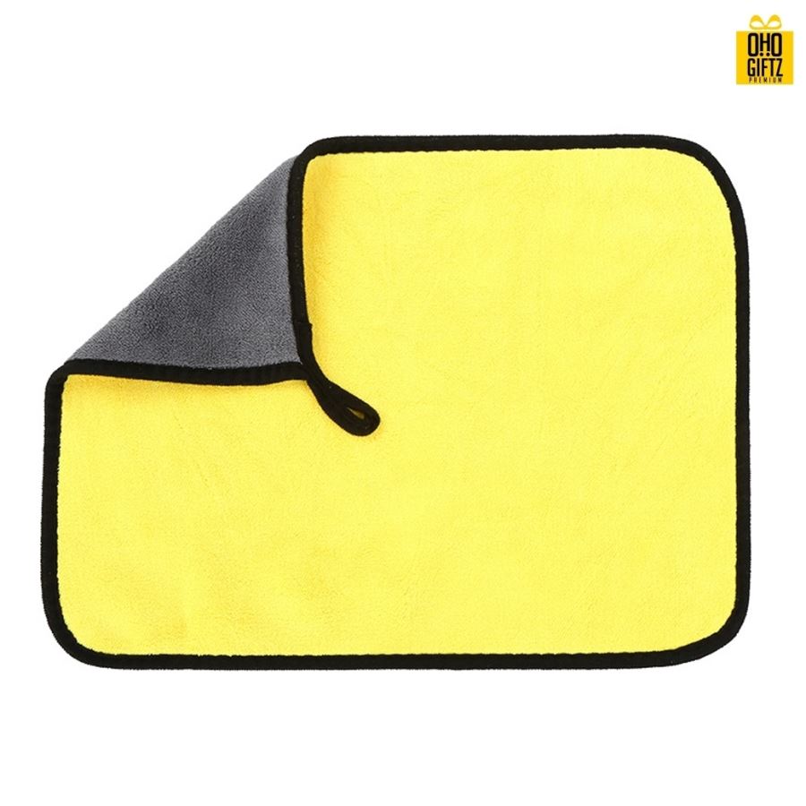 ผ้าเช็ดรถไมโครไฟเบอร์ สกรีนโลโก้ ทำเป็นของพรีเมี่ยม ของชำร่วยได้