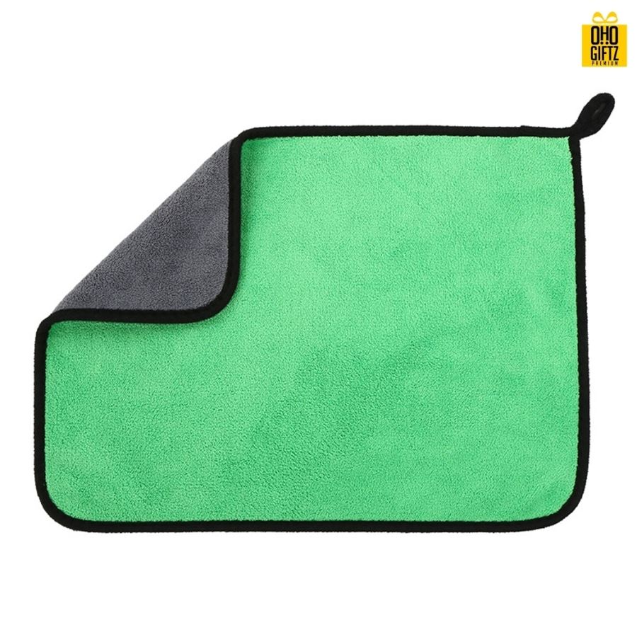 ผ้าเช็ดรถไมโครไฟเบอร์ สกรีนโลโก้ ทำเป็นของพรีเมี่ยม ของชำร่วยได้