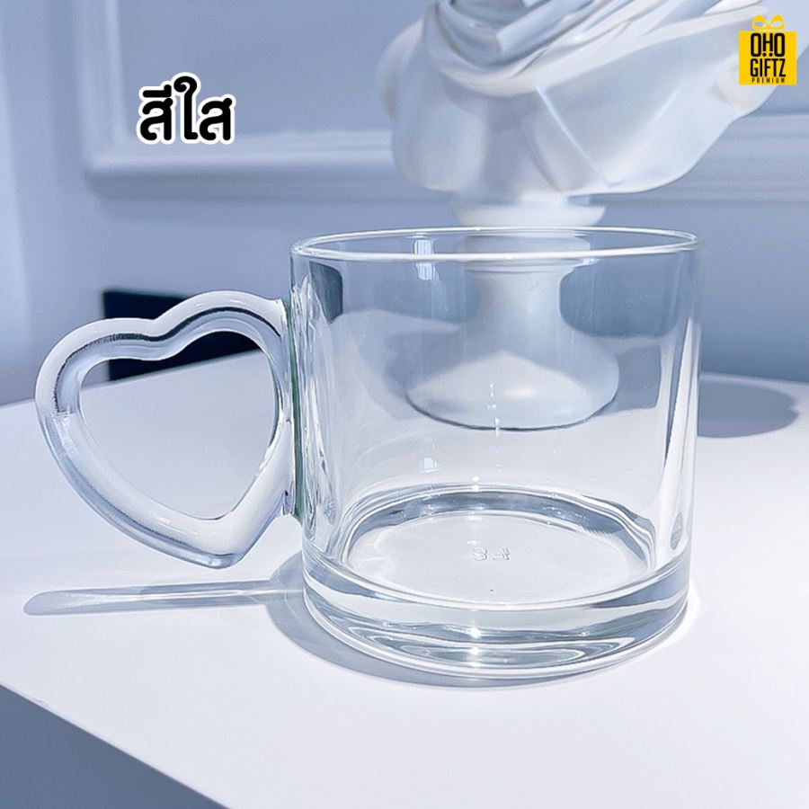 แก้วหูจับหัวใจ สกรีนชื่อ สกรีนโลโก้ ทำเป็นของพรีเมี่ยมได้