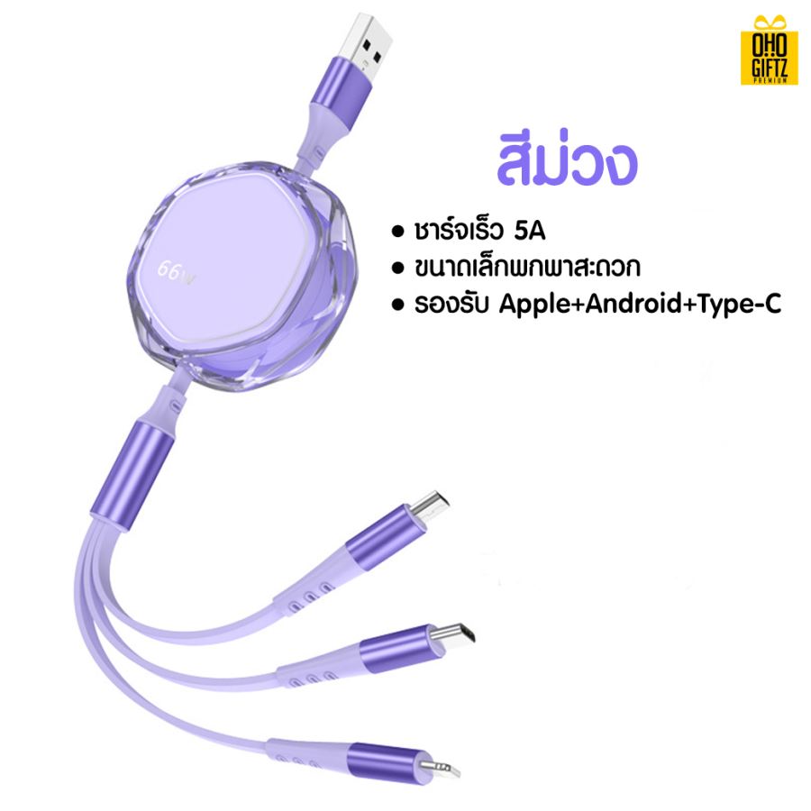 สายชาร์จคริสตัล สกรีนชื่อ,โลโก้ ทำเป็นของพรีเมี่ยมได้