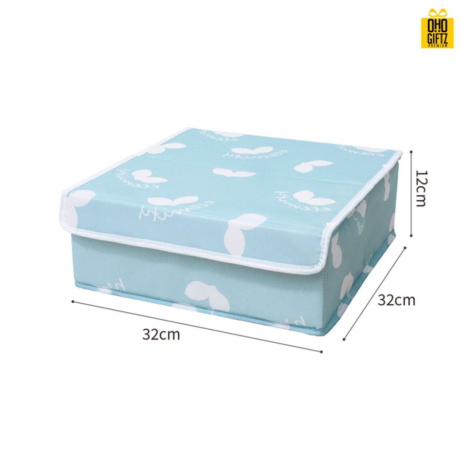 กล่องผ้าเก็บชุดชั้นใน สกรีนโลโก้ ทำเป็นของพรีเมี่ยม ของชำร่วยได้