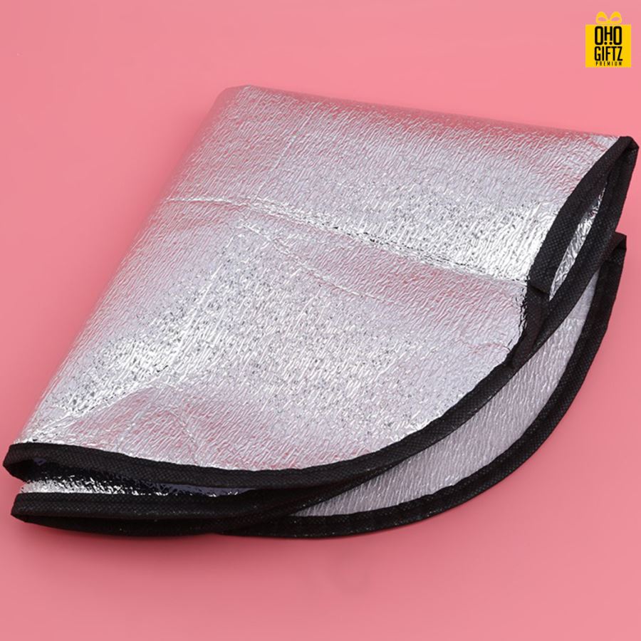 ม่านบังแดดพวงมาลัยรถยนต์ สกรีนโลโก้ ทำเป็นของพรีเมี่ยม ของชำร่วยได้