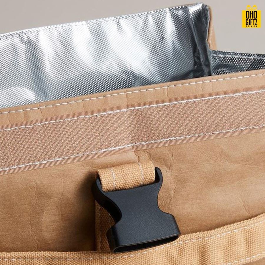 กระเป๋าใส่กล่องข้าว สกรีนโลโก้  ทำเป็นของพรีเมี่ยม