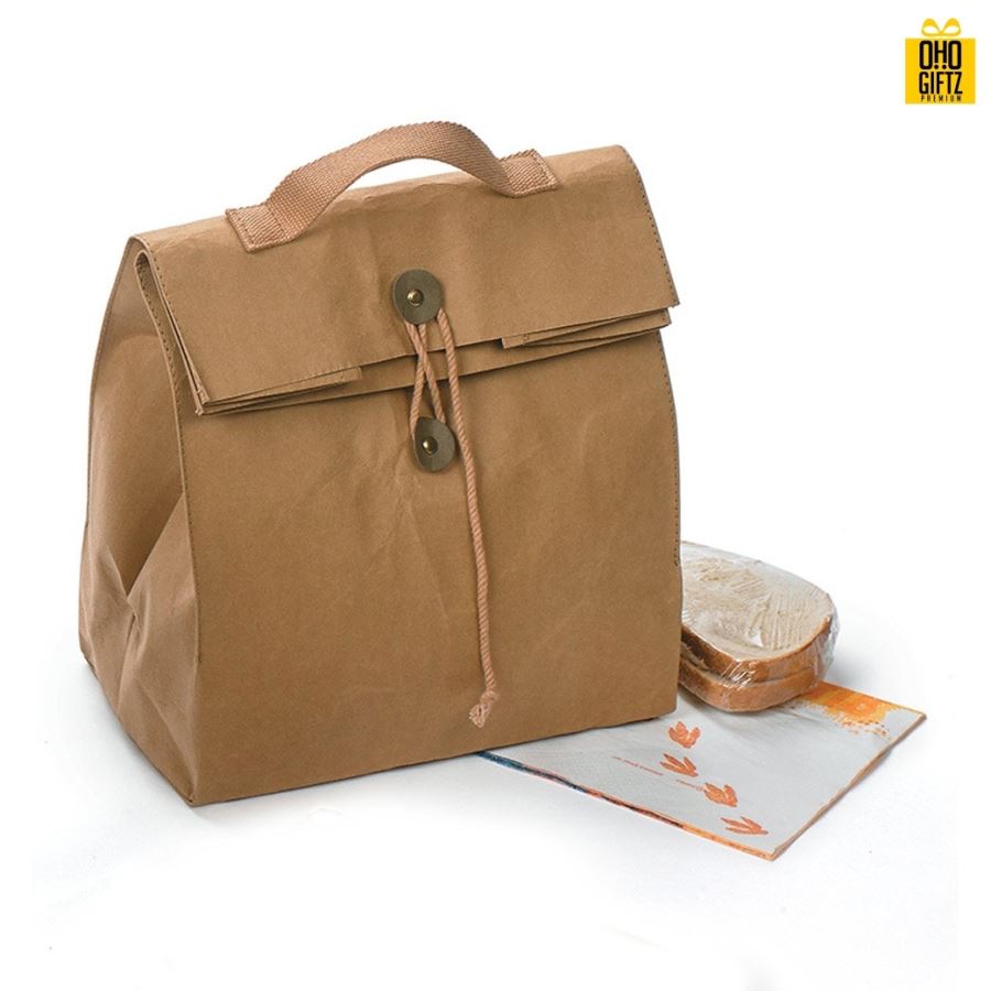 กระเป๋าใส่กล่องข้าว สกรีนโลโก้  ทำเป็นของพรีเมี่ยม