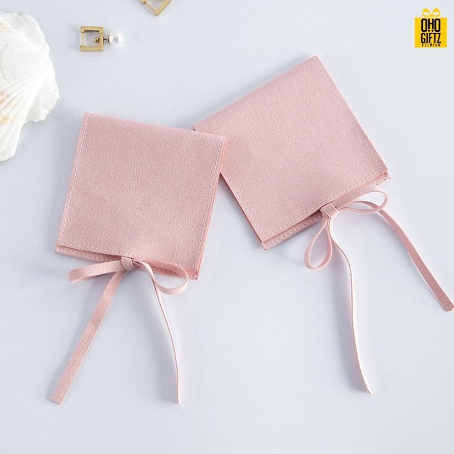 กระเป๋าใส่เครื่องประดับ สกรีนโลโก้ ทำเป็นของพรีเมี่ยม ของชำร่วยได้