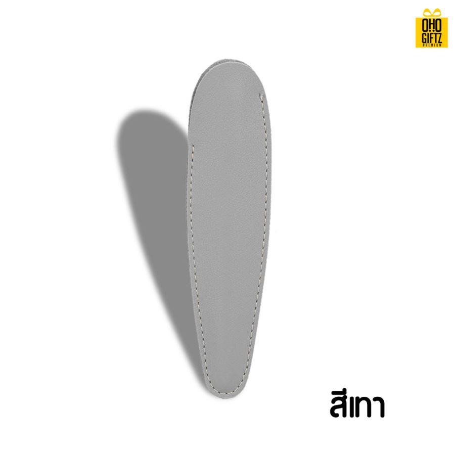 ซองหนังใส่ปากกา สกรีนโลโก้ ทำเป็นของพรีเมี่ยม ของชำร่วย