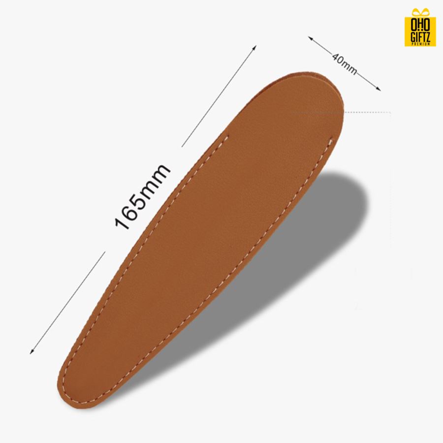 ซองหนังใส่ปากกา สกรีนโลโก้ ทำเป็นของพรีเมี่ยม ของชำร่วย