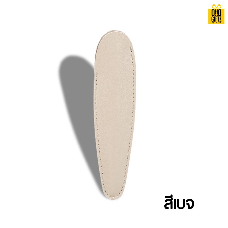 ซองหนังใส่ปากกา สกรีนโลโก้ ทำเป็นของพรีเมี่ยม ของชำร่วย