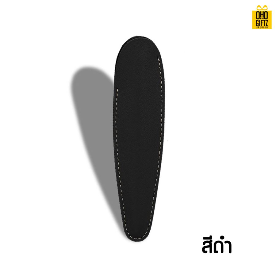 ซองหนังใส่ปากกา สกรีนโลโก้ ทำเป็นของพรีเมี่ยม ของชำร่วย