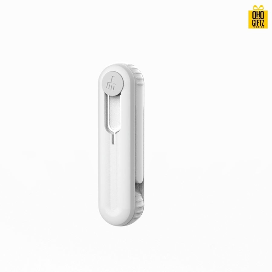 แปรงทำความสะอาดหูฟังแบบพกพา สกรีนชื่อ สกรีนโลโก้ ทำเป็นของพรีเมี่ยมได้ 