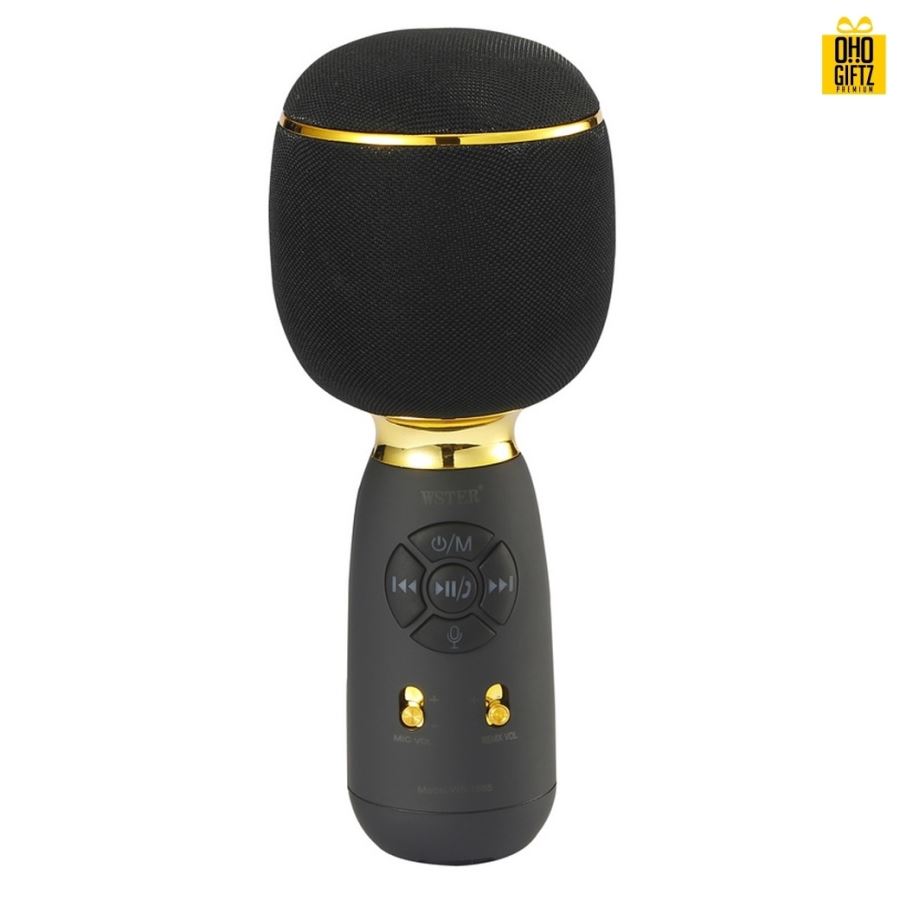 ไมโครโฟนบลูทูธไร้สาย สกรีนโลโก้ สกรีนชื่อร้าน ทำเป็นของพรีเมี่ยมได้