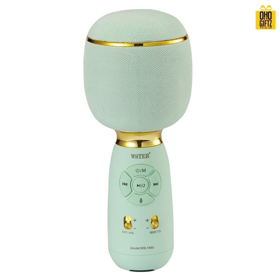 ไมโครโฟนบลูทูธไร้สาย สกรีนโลโก้ สกรีนชื่อร้าน ทำเป็นของพรีเมี่ยมได้