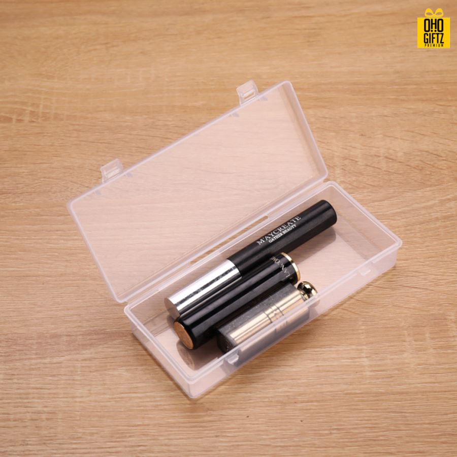 กล่องพลาสติกเก็บของอเนกประสงค์ กรีนโลโก้ ทำเป็นของพรีเมี่ยม 