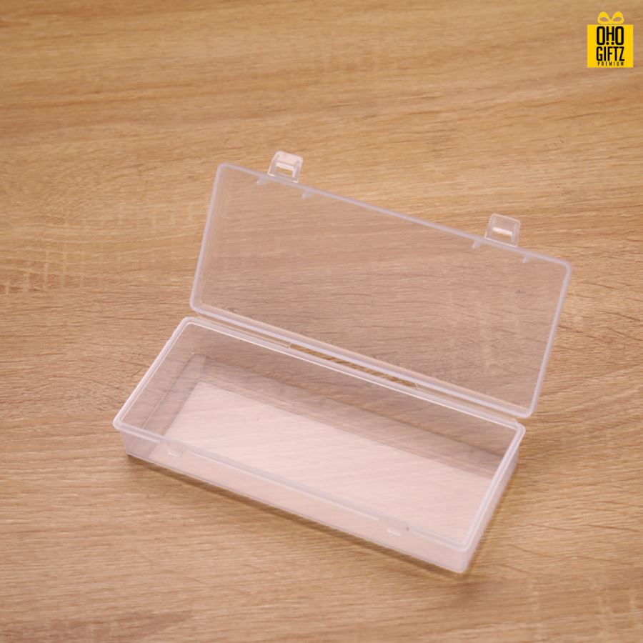 กล่องพลาสติกเก็บของอเนกประสงค์ กรีนโลโก้ ทำเป็นของพรีเมี่ยม 