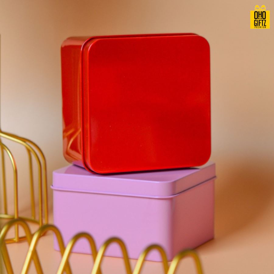 กล่องเหล็กใส่ของอเนกประสงค์ กรีนโลโก้ ทำเป็นของพรีเมี่ยม 