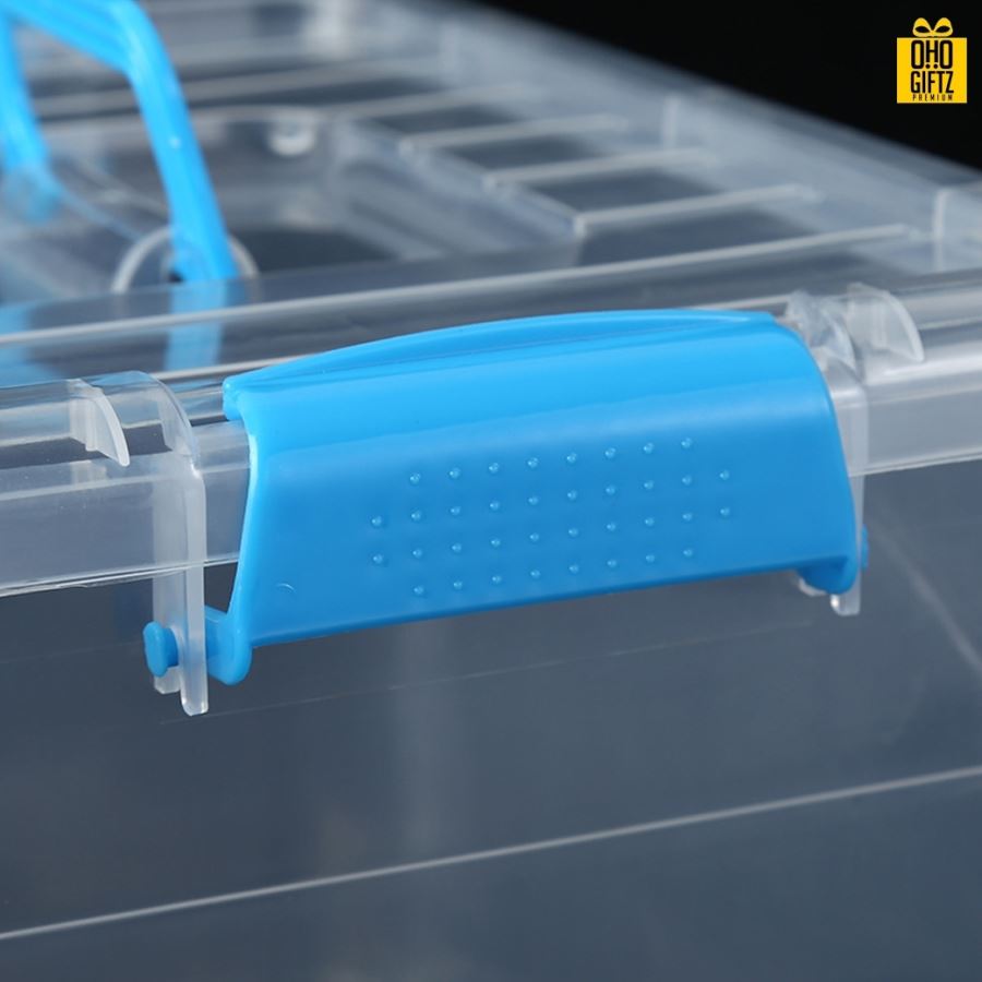 กล่องเก็บของพลาสติกใส กรีนโลโก้ ทำเป็นของพรีเมี่ยม 